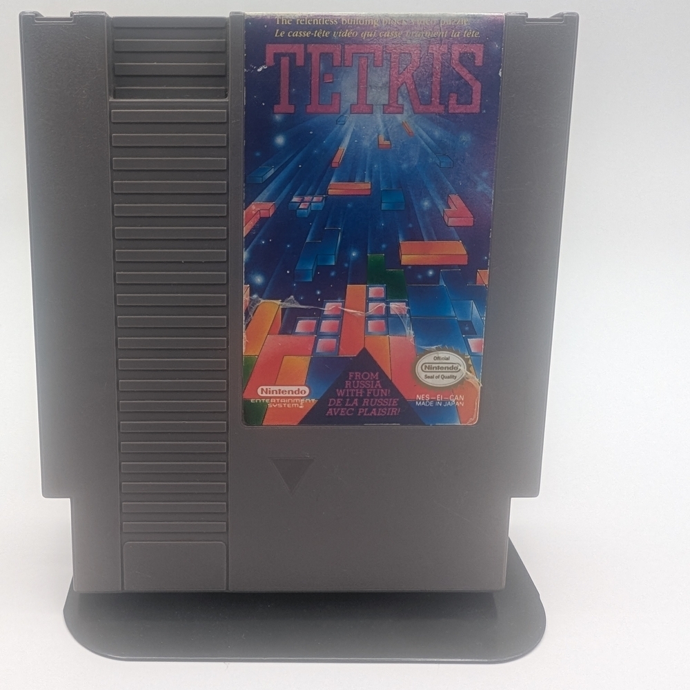 1985 Tetris Video Game Nintendo Entertainment System (NES)